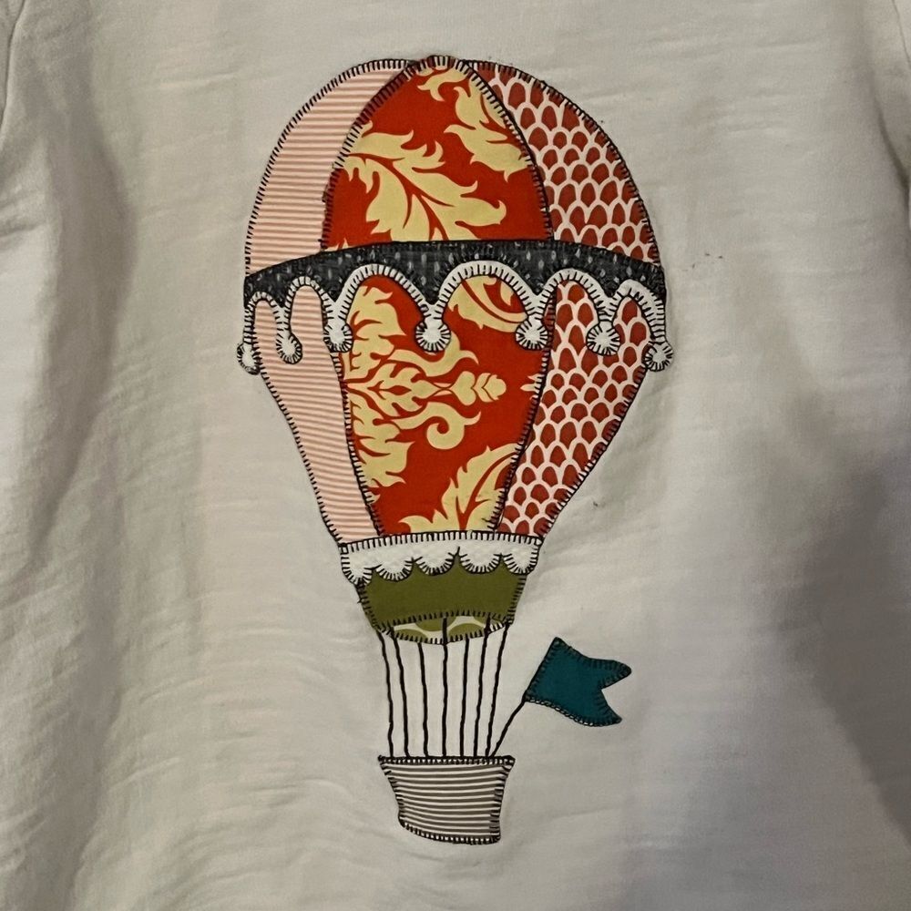 Persnickety Girls Ruffle hi lo Hot Air Balloon Shirt Size 6 - Picture 4 of 4